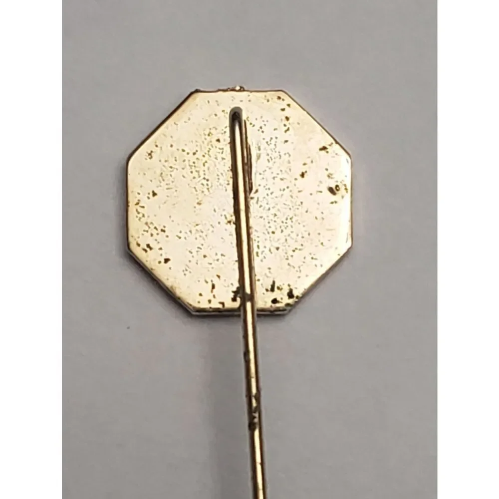 Vintage Goldtone Monogram Stick Pin M